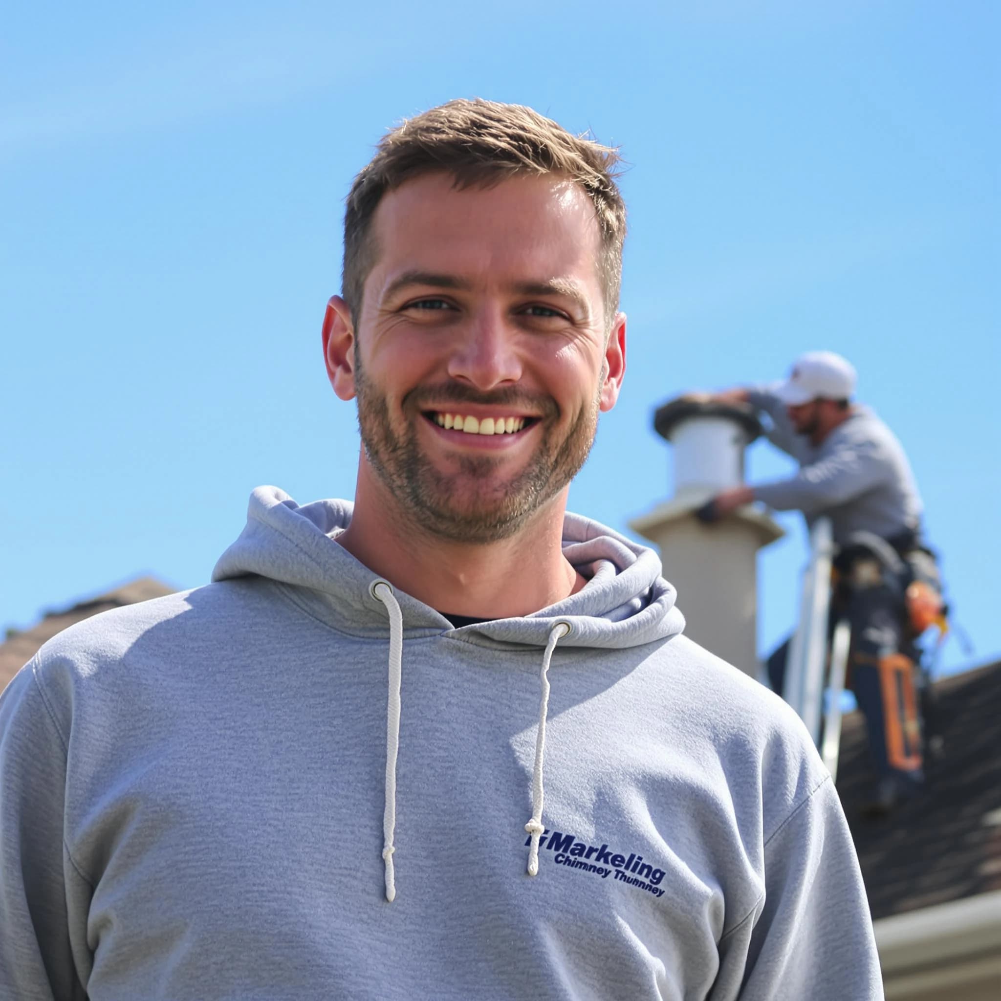 The Falmouth Chimney Sweep team.