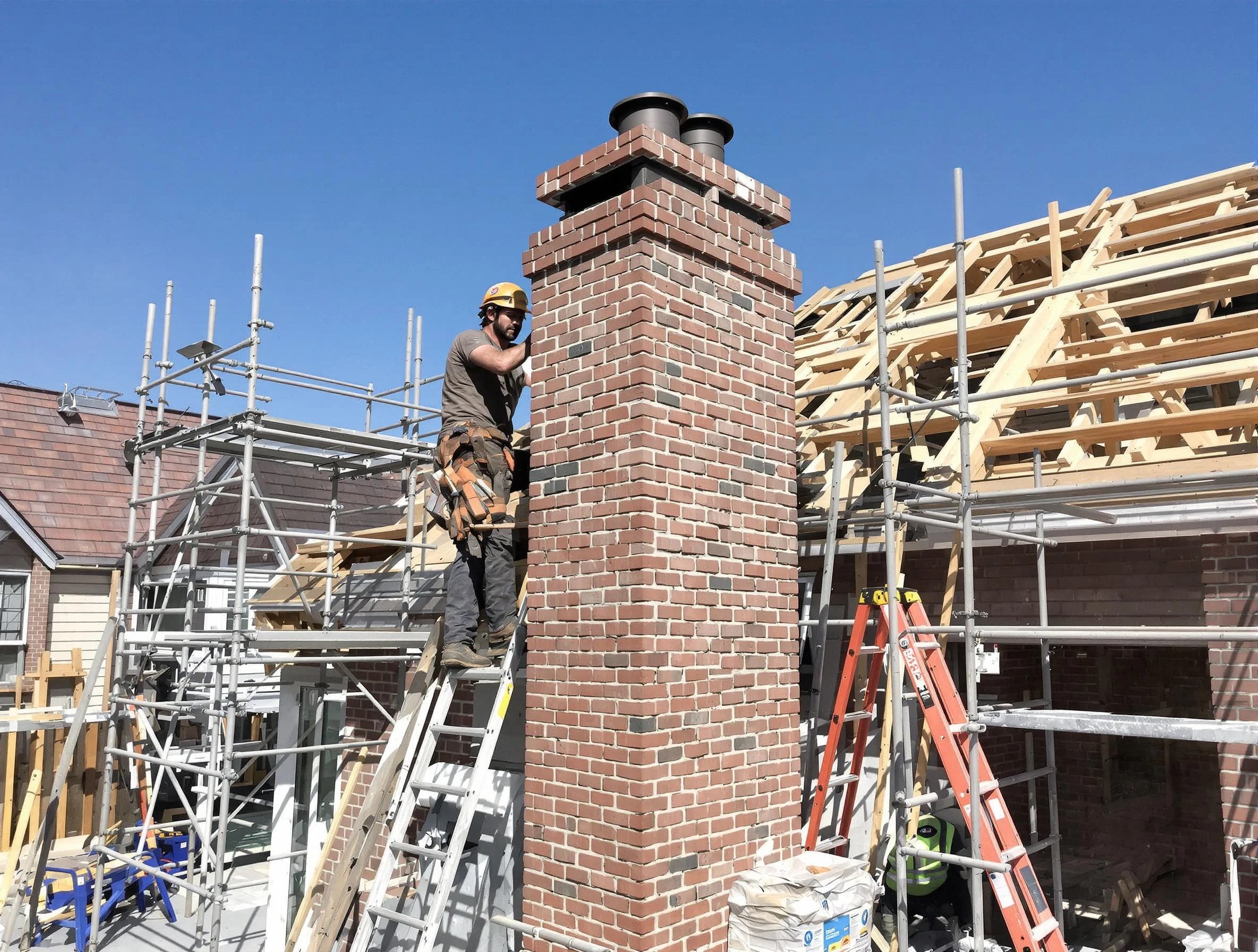 New chimney installation completed by Falmouth Chimney Sweep in Falmouth, VA