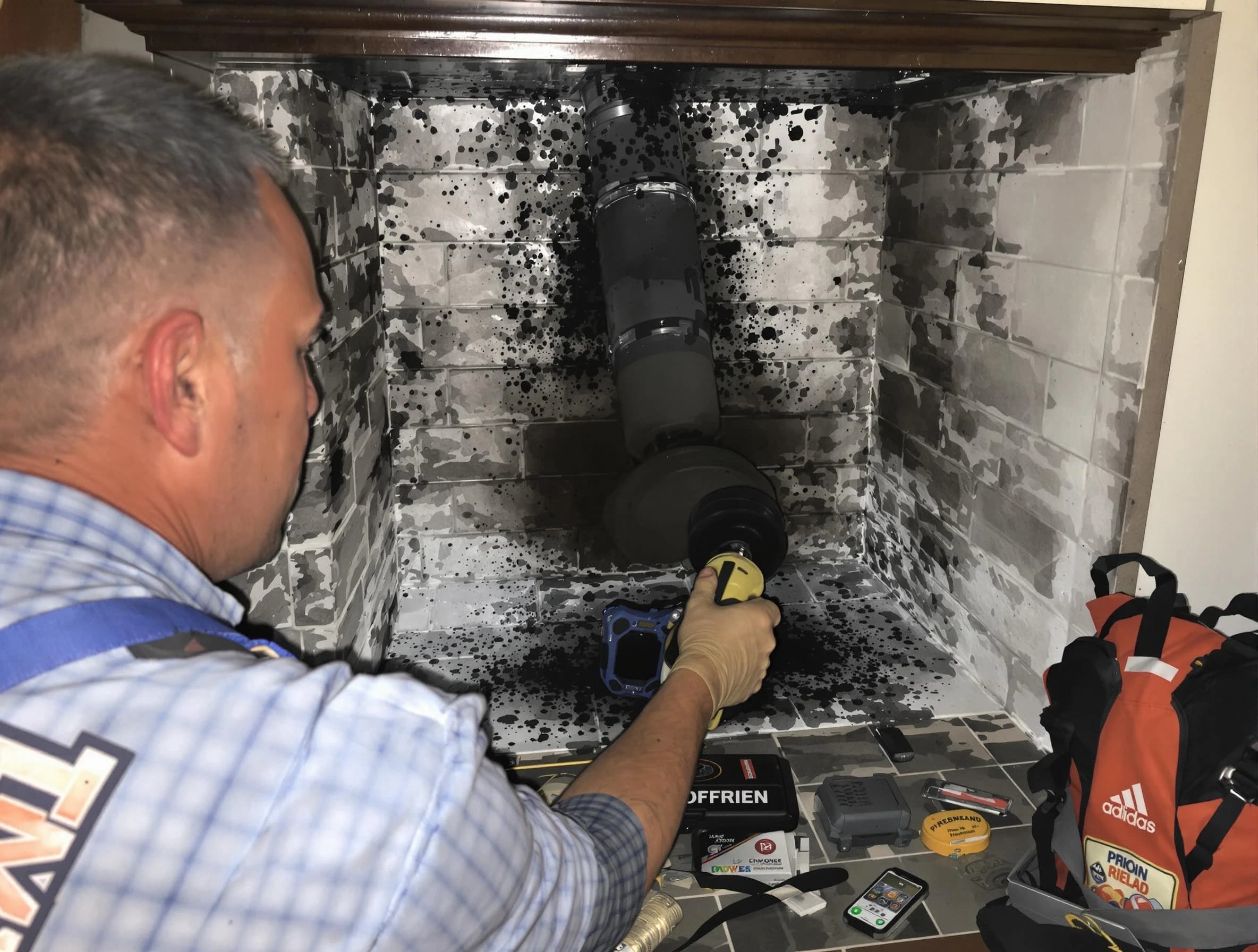 Creosote removal service by Falmouth Chimney Sweep in Falmouth, VA