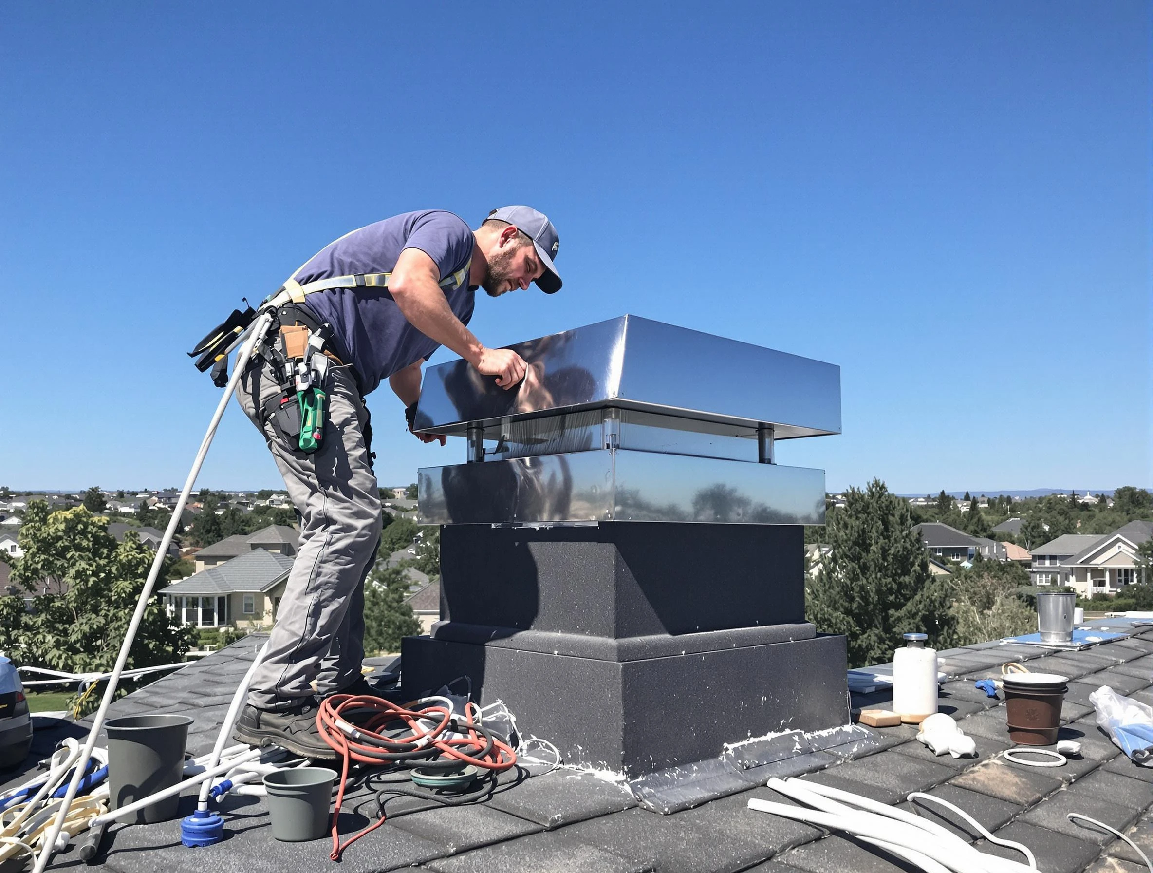 Chimney Cap Services in Fredericksburg, VA