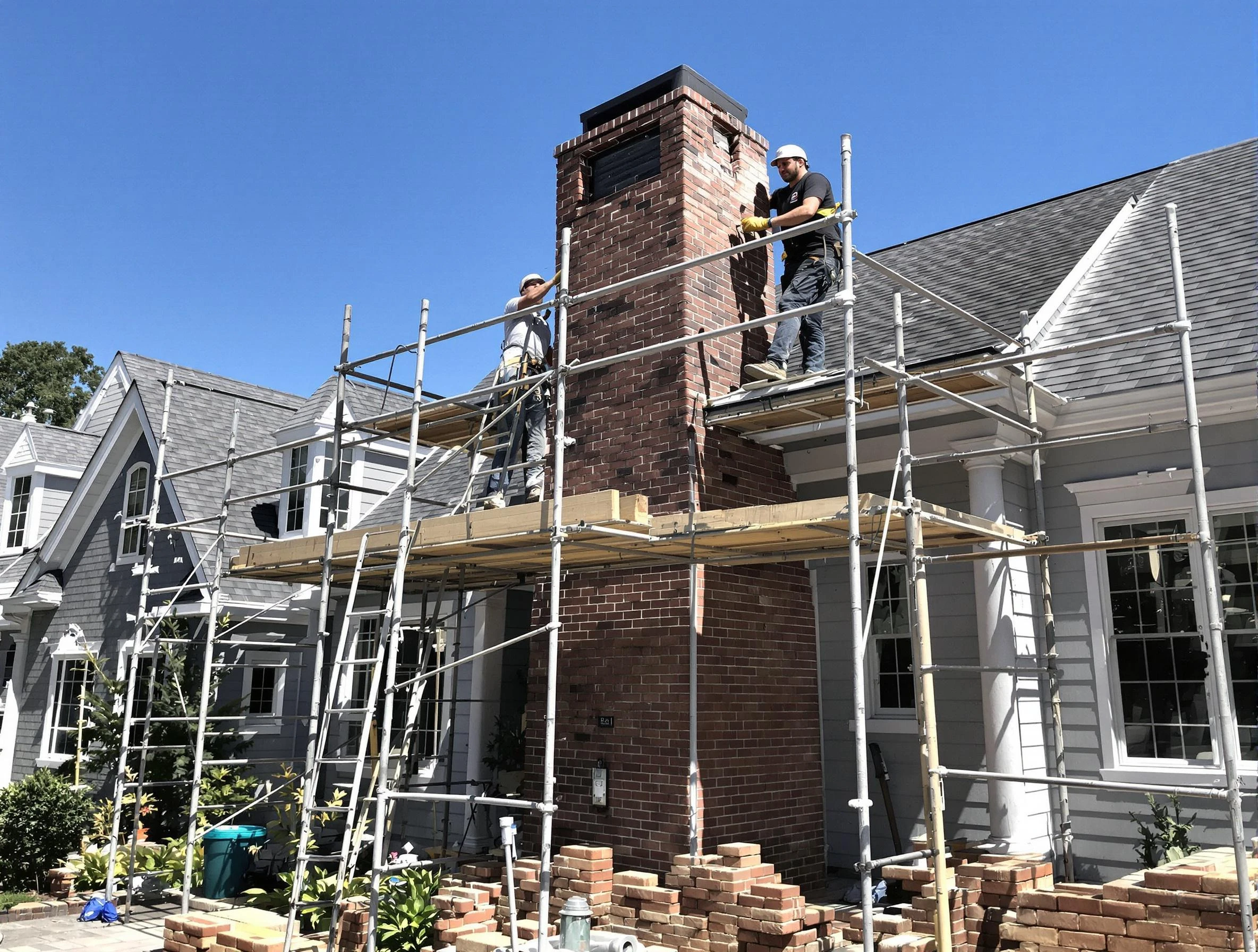 Chimney Rebuilding in Fredericksburg, VA