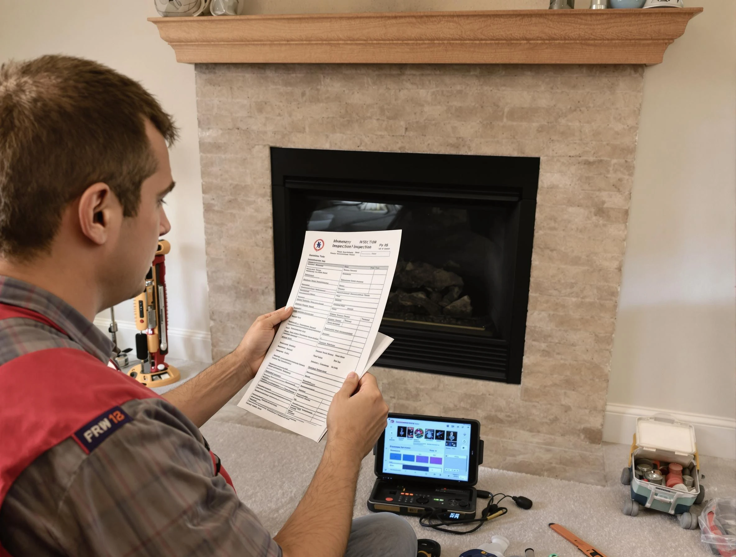 Thorough chimney inspection by Falmouth Chimney Sweep in Falmouth, VA